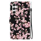 For Samsung Galaxy S25 5G Crystal Texture Colored Drawing Leather Phone Case(Plum Bossom) - 3