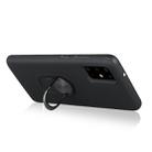 For Samsung Galaxy Note20 Ultra Shockproof PC+TPU Protective Case with 360 Degree Rotating Invisible Holder(Black) - 3