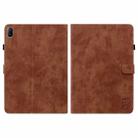 For Huawei MatePad SE 11 2024 Tiger Pattern Flip Leather Tablet Case(Brown) - 3