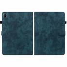 For Huawei MatePad SE 11 2024 Tiger Pattern Flip Leather Tablet Case(Dark Blue) - 3