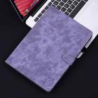For itel Pad One 10.1 Tiger Pattern Flip Leather Tablet Case(Purple) - 2
