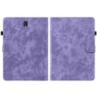 For Samsung Galaxy Tab S4 10.5 SM-T830 Tiger Pattern Flip Leather Tablet Case(Purple) - 3