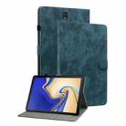 For Samsung Galaxy Tab S4 10.5 SM-T830 Tiger Pattern Flip Leather Tablet Case(Dark Blue) - 1