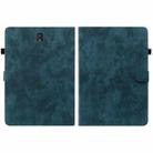 For Samsung Galaxy Tab S4 10.5 SM-T830 Tiger Pattern Flip Leather Tablet Case(Dark Blue) - 3