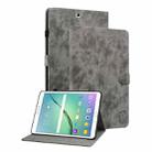 For Samsung Galaxy Tab S2 9.7 T810 T815 Tiger Pattern Flip Leather Tablet Case(Grey) - 1