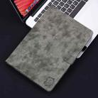 For Samsung Galaxy Tab S6 SM-T860/T865  Tiger Pattern Flip Leather Tablet Case, without Pen(Grey) - 2