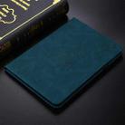 For Huawei MatePad SE 11 2024 Butterfly Flower Embossed Leather Tablet Case(Blue) - 2