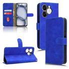 For itel A80 Skin Feel Magnetic Flip Leather Phone Case(Blue) - 1