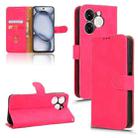 For itel A80 Skin Feel Magnetic Flip Leather Phone Case(Rose Red) - 1