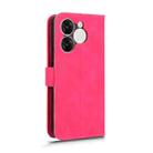 For itel A80 Skin Feel Magnetic Flip Leather Phone Case(Rose Red) - 3