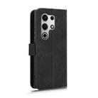 For itel S25 Ultra Skin Feel Magnetic Flip Leather Phone Case(Black) - 3