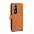 For itel S25 Skin Feel Magnetic Flip Leather Phone Case(Brown) - 3