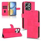 For itel A90 Skin Feel Magnetic Flip Leather Phone Case(Rose Red) - 1