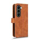 For itel A95 5G Skin Feel Magnetic Flip Leather Phone Case(Brown) - 3