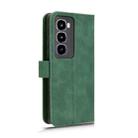 For itel City 100 Skin Feel Magnetic Flip Leather Phone Case(Green) - 3