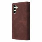 For Samsung Galaxy S24 FE 5G Multifunctional Multi-Card Wallet Phone Leather Case(Coffee) - 3