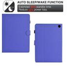 For Amazon Kindle Fire HD 8 2022 / 2020 Solid Color Fiber Texture Smart Tablet Leather Case(Purple) - 3