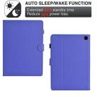 For Amazon Kindle Fire 7 2022 Solid Color Fiber Texture Smart Tablet Leather Case(Purple) - 3