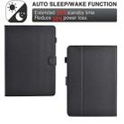 For Amazon Kindle Paperwhite 4 / 3 / 2 / 1 Solid Color Fiber Texture Smart Tablet Leather Case(Black) - 3