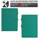 For Amazon Kindle Paperwhite 4 / 3 / 2 / 1 Solid Color Fiber Texture Smart Tablet Leather Case(Lake Green) - 3