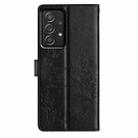 For Samsung Galaxy A23 5G Butterflies and Flowers Leather Phone Case(Black) - 3