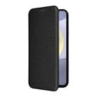 For Samsung Galaxy S25 FE 5G Carbon Fiber Texture Flip Leather Phone Case(Black) - 2