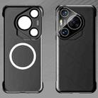 For Huawei Pura 70 Pro Borderless Upshrink Camera Protection Magnetic Phone Case(Black) - 1