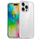 For iPhone 16 Pro Max Glitter Powder TPU Hybrid PC Phone Case(Transparent) - 1