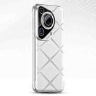 For Huawei Pura 70 Pro Borderless Upshrink Camera Protection Phone Case(Silver) - 1