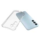 For Samsung Galaxy M35 5G Shockproof Non-slip Thickening TPU Phone Case(Transparent) - 3
