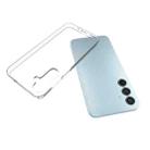 For Samsung Galaxy M35 5G Waterproof Texture TPU Phone Case(Transparent) - 3