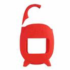 For JBL Clip 5 Portable Speaker Soft Silicone Protective Case(Red) - 1