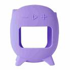 For JBL Clip 5 Portable Speaker Soft Silicone Protective Case(Purple) - 3