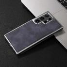 For Samsung Galaxy S23 5G Electroplated Side PU Hybrid TPU MagSafe Phone Case(Blue) - 2