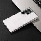 For Samsung Galaxy S24+ 5G Electroplated Side PU Hybrid TPU MagSafe Phone Case(White) - 2