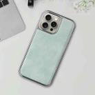 For iPhone 13 Electroplated Side PU Hybrid TPU MagSafe Phone Case(Green) - 2