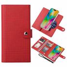 For iPhone 16 ViLi GHA-C Series RFID MagSafe Magnetic Flip Leather Phone Case(Red) - 1