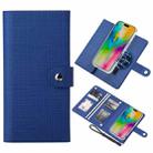 For iPhone 16 ViLi GHA-C Series RFID MagSafe Magnetic Flip Leather Phone Case(Blue) - 1