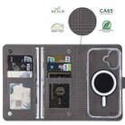 For iPhone 16 Pro Max ViLi GHA-C Series RFID MagSafe Magnetic Flip Leather Phone Case(Grey) - 2