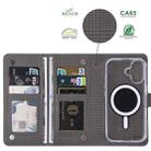 For iPhone 15 Pro Max ViLi GHA-C Series RFID MagSafe Magnetic Flip Leather Phone Case(Grey) - 2