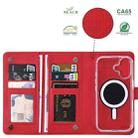 For iPhone 15 Pro Max ViLi GHA-C Series RFID MagSafe Magnetic Flip Leather Phone Case(Red) - 2