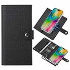 For iPhone 16 Plus ViLi GHB-C Series RFID MagSafe Magnetic Flip Leather Phone Case(Black) - 1