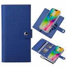 For iPhone 16 Plus ViLi GHB-C Series RFID MagSafe Magnetic Flip Leather Phone Case(Blue) - 1