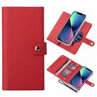 For iPhone 13 ViLi GHB-C Series RFID MagSafe Magnetic Flip Leather Phone Case(Red) - 1