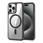 For iPhone 15 Pro MagSafe Acrylic Hybrid TPU Phone Case(Black) - 1
