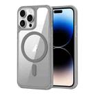For iPhone 14 Pro MagSafe Acrylic Hybrid TPU Phone Case(Grey) - 1