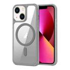 For iPhone 13 MagSafe Acrylic Hybrid TPU Phone Case(Grey) - 1