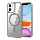 For iPhone 11 MagSafe Acrylic Hybrid TPU Phone Case(Grey) - 1