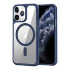 For iPhone 11 Pro MagSafe Acrylic Hybrid TPU Phone Case(Royal Blue) - 1