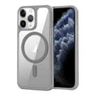 For iPhone 11 Pro MagSafe Acrylic Hybrid TPU Phone Case(Grey) - 1